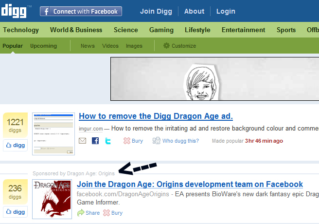 Unfortunate ad placement Unfortunate ad placement