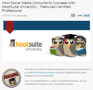 HootSuite Certified Professional Feature with Brian Mulawka